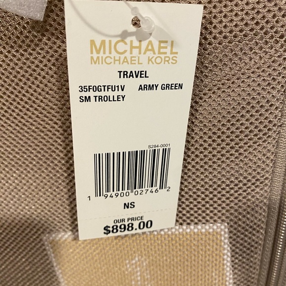 MK Brown/ Army green small trolley - Picture 9 of 12